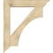 Ekena Millwork Westlake Traditional Rough Sawn Bracket w/ Offset Brace, Douglas Fir, 8"W x 42"D x 48"H BKT0806X42X48WTL01RDF - alternate 3